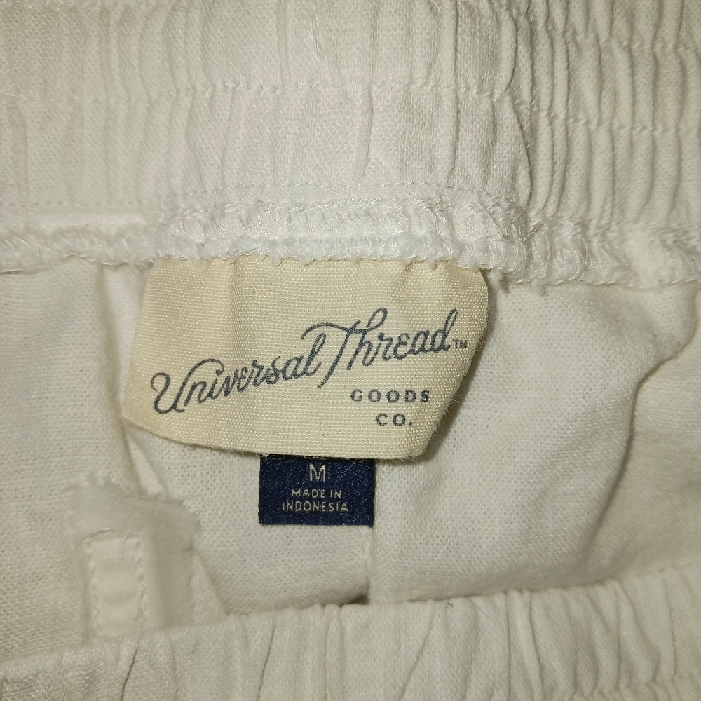 Universal Thread White Linen Short - image 2